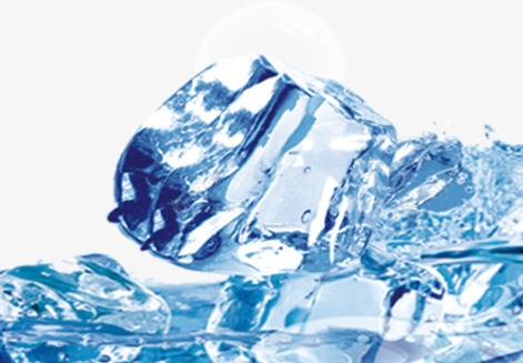 蓝色透明冰块海报png免抠素材_新图网 https://ixintu.com 冰块 海报 素材 蓝色 透明