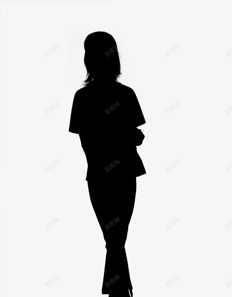 女人描边黑色动态透明图png免抠素材_新图网 https://ixintu.com 免抠图 动态 女人 描边 素材 透明 黑色