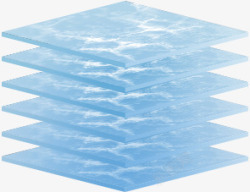 层层叠叠元素蓝色方块层层叠叠高清图片