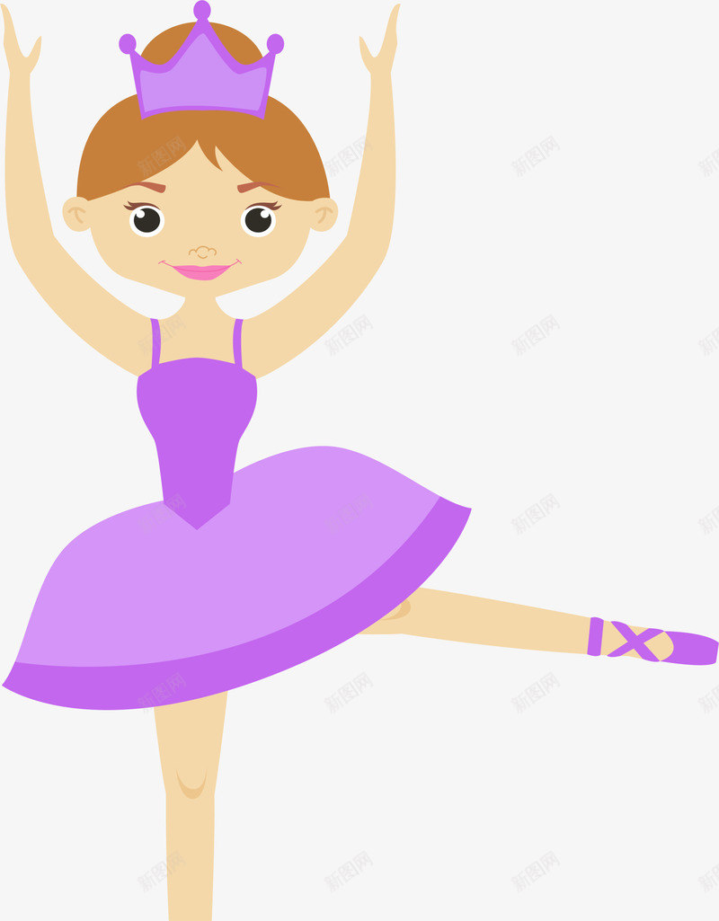 欢乐舞蹈的可爱小女孩png免抠素材_新图网 https://ixintu.com 可爱小女孩 旋转 欢乐舞蹈 美丽小女孩 芭蕾舞 跳舞