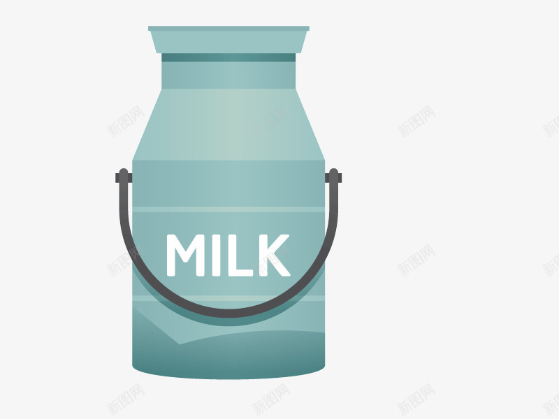 牛奶卡通矢量图ai免抠素材_新图网 https://ixintu.com 牛奶素材 矢量卡通 矢量素材 素材 矢量图