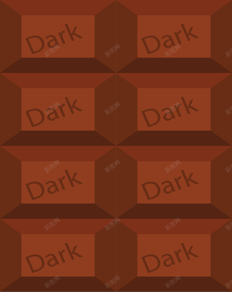 美味卡通黑巧克力矢量图ai免抠素材_新图网 https://ixintu.com 卡通巧克力 巧克力 方块巧克力 矢量png 美味巧克力 黑巧克力 矢量图