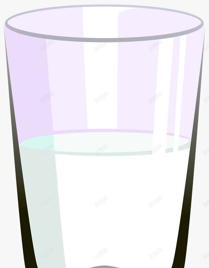 手绘玻璃杯牛奶png免抠素材_新图网 https://ixintu.com 乳制品 乳品 牛奶 牛奶乳品 玻璃杯 白色 矢量手绘 透明 食物 饮料