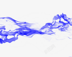 蓝色的火焰火焰元素高清图片