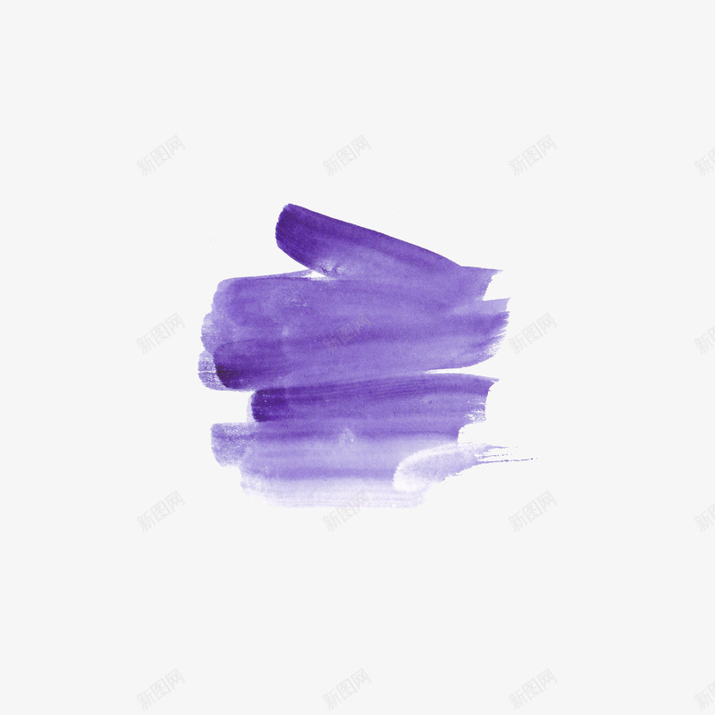 紫色笔刷墨水png免抠素材_新图网 https://ixintu.com 中国风 免费png 唯美 水墨 水彩 笔刷状 紫色 艺术 装饰图案