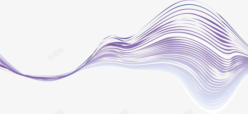 紫色线条波浪边元素png免抠素材_新图网 https://ixintu.com 波浪线条 波浪边 波浪边元素 矢量波浪边 矢量波浪边素材 紫色线条 线条