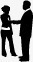 人物剪影png免抠素材_新图网 https://ixintu.com 交谈 人物剪影 办公 商务 女人 男人