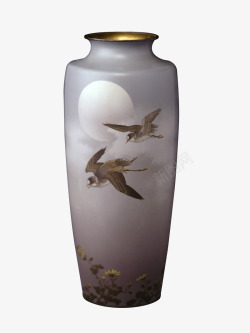 牡丹花瓶陶瓷花瓶高清图片