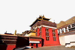 西藏扎什伦布寺九素材