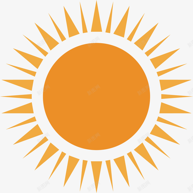 射线太阳png免抠素材_新图网 https://ixintu.com 太阳 太阳光 太阳花 射线 早上的太阳 早晨的太阳