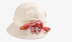 可折叠帽子可折叠海边沙滩帽夏天遮脸草帽高清图片
