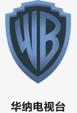 华纳电视台logo矢量图图标图标