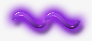 紫色卡通可爱波浪线png免抠素材_新图网 https://ixintu.com 卡通 可爱 波浪 紫色
