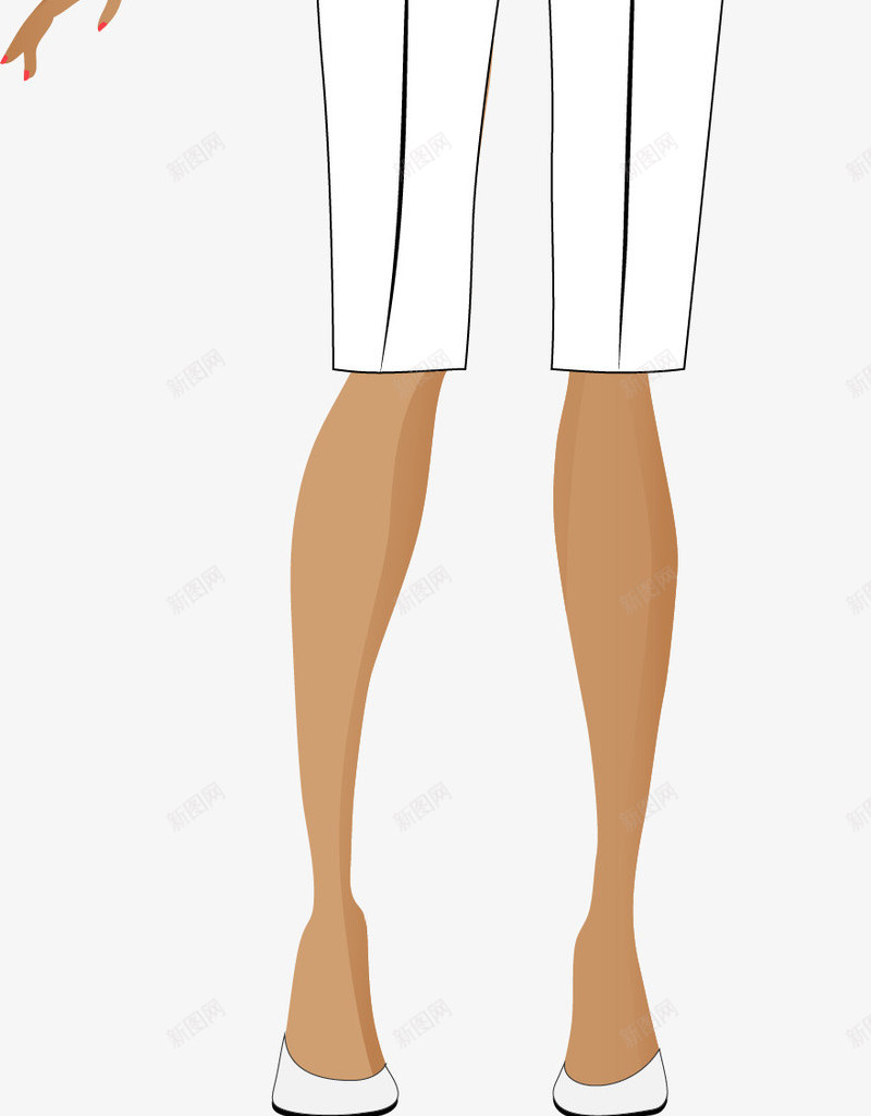 手绘女人矢量图ai免抠素材_新图网 https://ixintu.com 大波浪 女人 手绘 矢量图