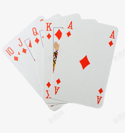 方块10到A的一组牌png免抠素材_新图网 https://ixintu.com 扑克 方块 游戏 牌 纸牌