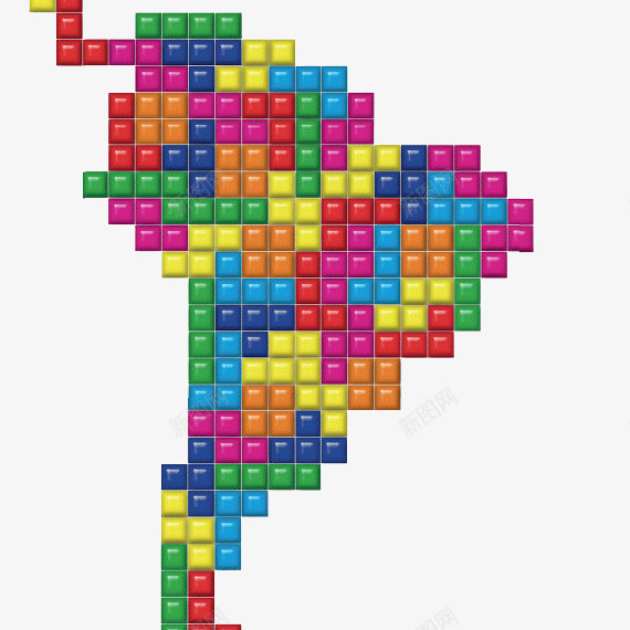创意彩色俄罗斯方块png免抠素材_新图网 https://ixintu.com 俄罗斯方块 创意 唯美 彩色 彩色方块 方块 艺术 设计