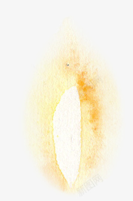 蜡烛火焰png免抠素材_新图网 https://ixintu.com 卡通 圣诞节 手绘 水彩 火焰 火焰喷射 白色的 蜡烛 黄色的