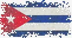 古巴国旗素材