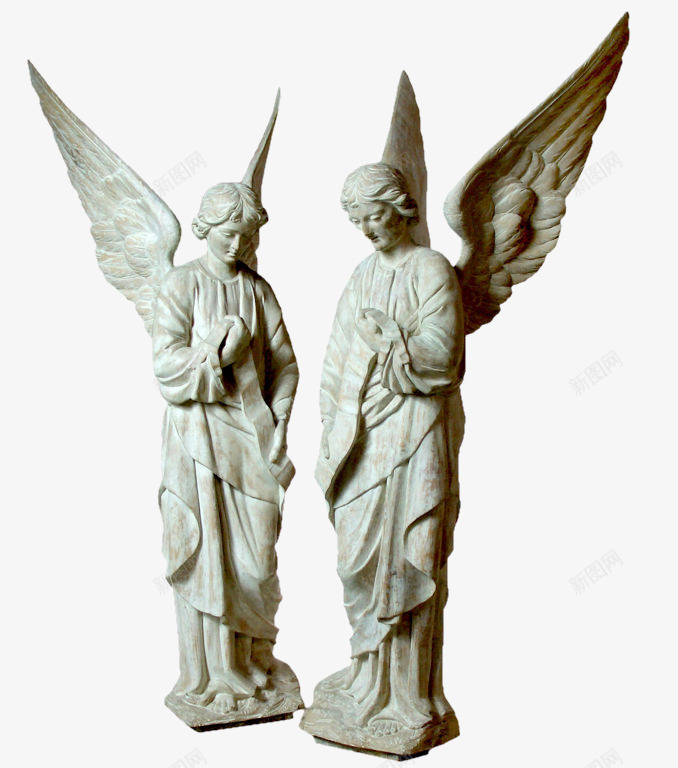 复古古典雕塑天使png免抠素材_新图网 https://ixintu.com 免抠 古典 复古 天使 素材 雕塑
