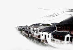 水墨江南素材