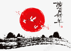 新年插画素材