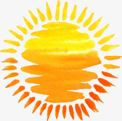 卡通太阳装饰图案素材