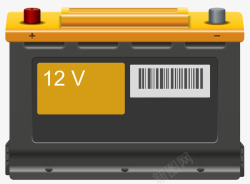 12v汽车保养12v电池图标高清图片