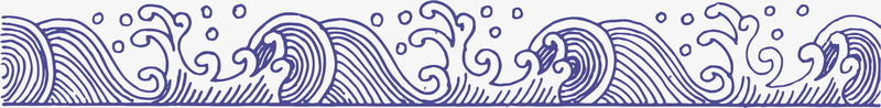 古典创意水浪图标图标
