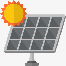 绿色环保图标太阳能环保图标高清图片