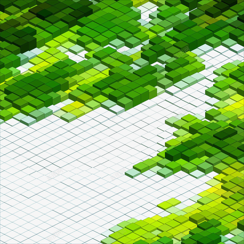 绿色方块png免抠素材_新图网 https://ixintu.com 几何图形 创意 方块 炫彩几何 立体方块