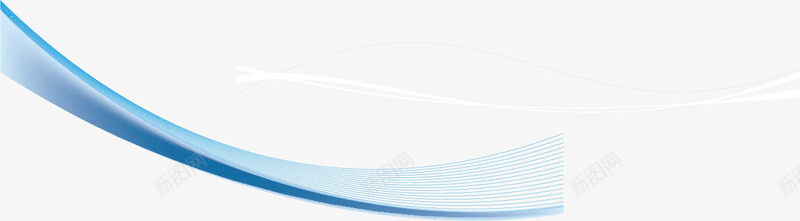 蓝色波浪线矢量图ai免抠素材_新图网 https://ixintu.com 卡通波浪线素材 波浪矢量 波浪线 矢量卡通波浪线素材 矢量图