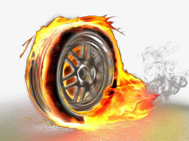 有质感的火焰轮胎元素png免抠素材_新图网 https://ixintu.com 元素 火焰 设计 质感 轮胎