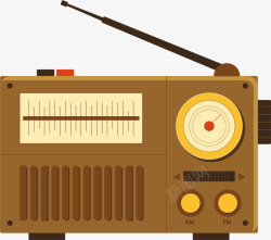 古典收音机世界新闻自由日黄色收音机高清图片