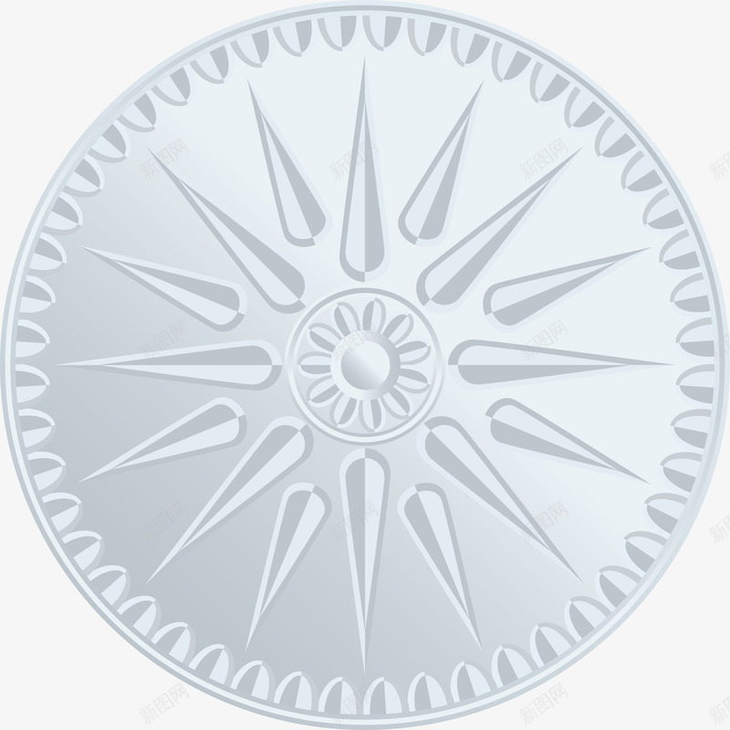 银币png免抠素材_新图网 https://ixintu.com 创意 可爱 太阳 彩色的 手绘 矢量的 简单 艺术 银币