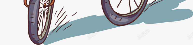 骑着单车的女人插画png免抠素材_新图网 https://ixintu.com 人物插画 可爱女人 女人插画 文艺范 时尚女人 美丽女人 骑着单车