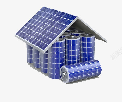太阳能用电池png免抠素材_新图网 https://ixintu.com 太阳能 环保 电池 能源