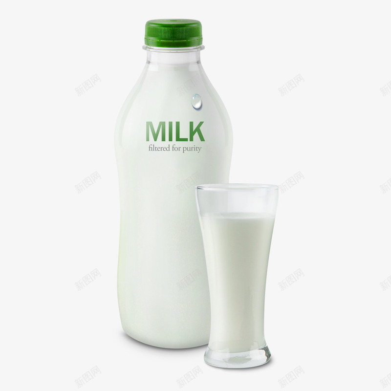 新鲜牛奶png免抠素材_新图网 https://ixintu.com 新鲜 牛奶 白色 自然 食品