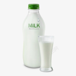 新鲜牛奶素材