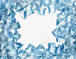 碎冰块边框png免抠素材_新图网 https://ixintu.com 创意 碎冰块 简约