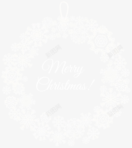 美丽的圣诞雪花png免抠素材_新图网 https://ixintu.com 圣诞节 白色 美丽 雪花 飘落