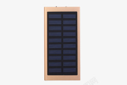 超薄家用电源迷你太阳能充电宝高清图片
