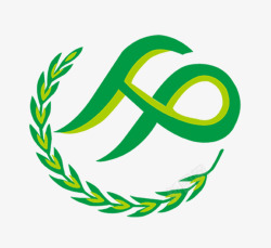 政协徽绿色徽标图标高清图片