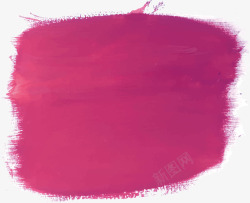 紫红笔刷紫红色水彩涂鸦笔刷矢量图高清图片