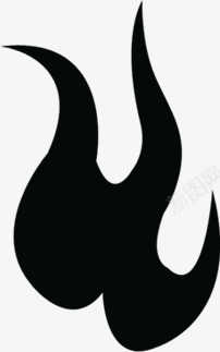 黑色火焰图标png_新图网 https://ixintu.com 图标 火焰 黑色