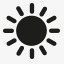 太阳天气符号图标图标