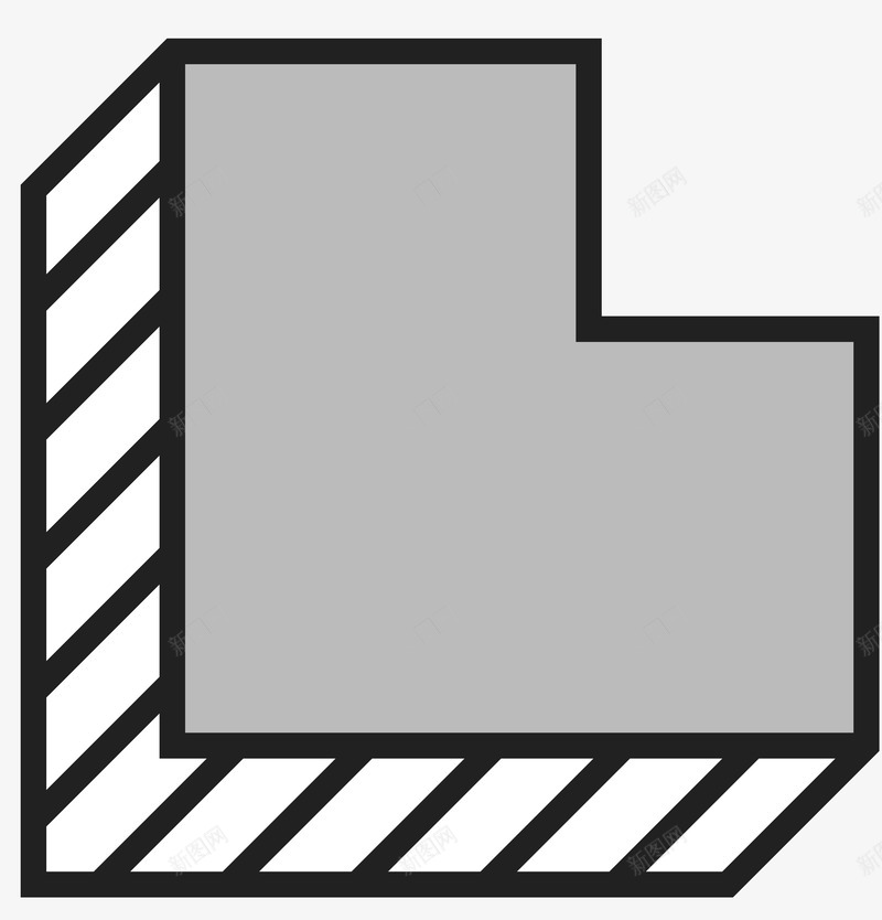 手绘方块png免抠素材_新图网 https://ixintu.com 几何 手绘画 方块 矢量装饰 装饰