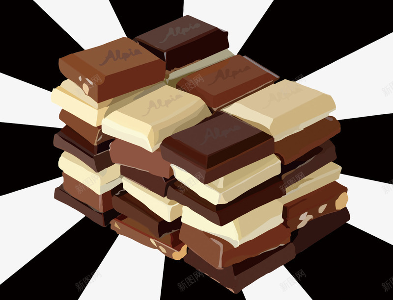 巧克力png免抠素材_新图网 https://ixintu.com PNG PNG图片 PNG图片素材 PNG素材 PNG素材免费 PNG素材免费下载 卡通 巧克力 牛奶巧克力 白巧克力 黑巧克力