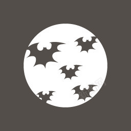 万圣节蝙蝠月球图标png_新图网 https://ixintu.com bat halloween moon 万圣节 月亮 蝙蝠