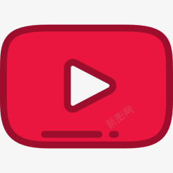 YouTube的应用程序标识YouTube图标高清图片