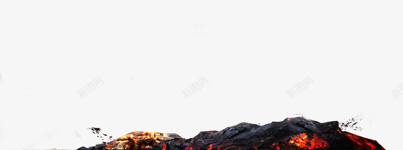 红色火焰燃烧岩石卡通png免抠素材_新图网 https://ixintu.com 卡通 岩石 火焰 燃烧 红色